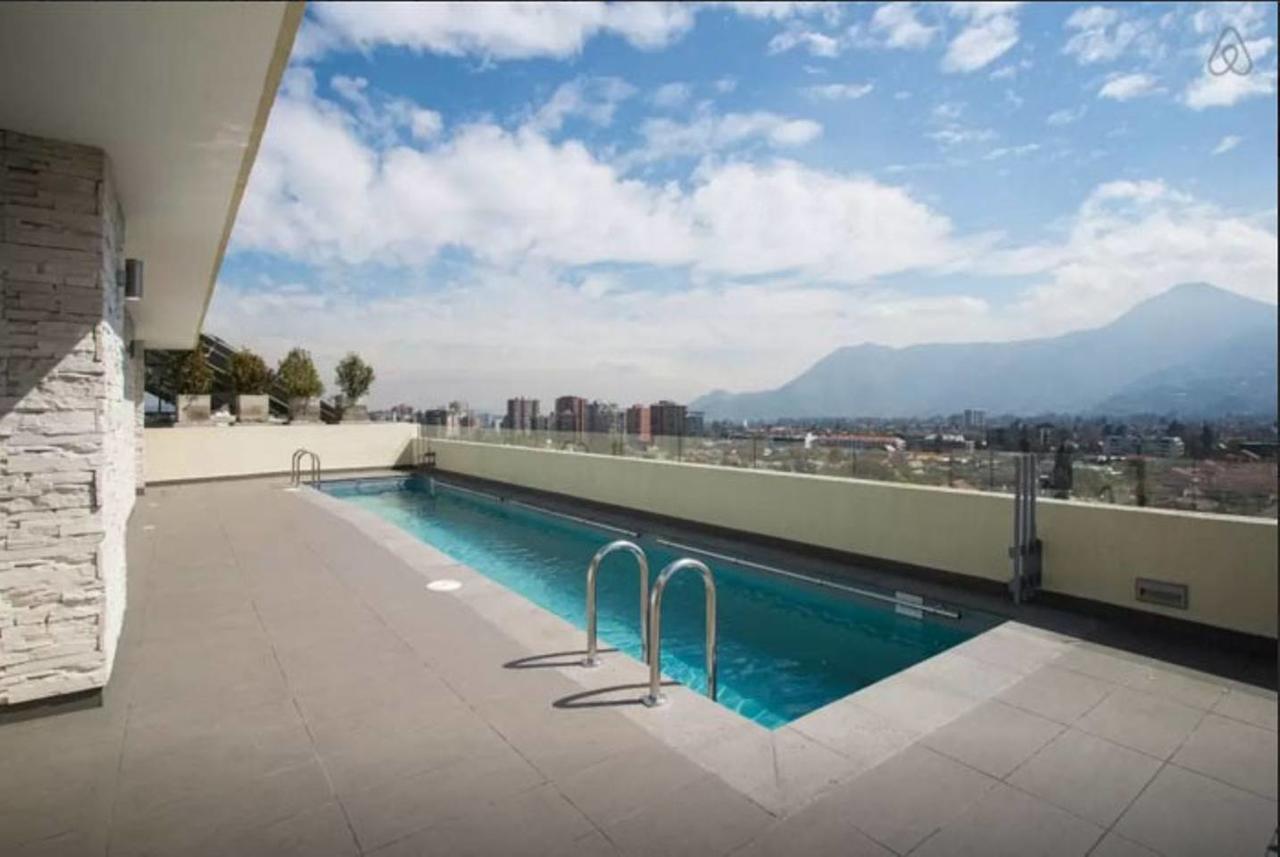 Lotus Blanc Studio- W/ Mountain View, Pool And Gym Apartment Santiago Exterior foto